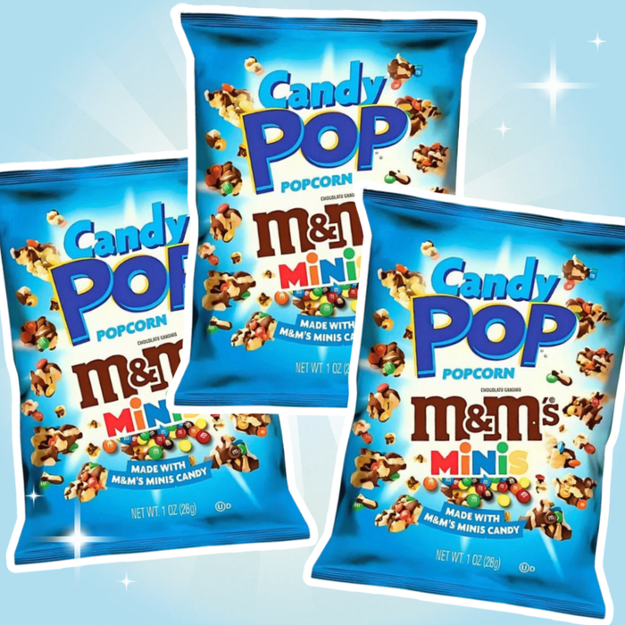 Candy Pop Popcorn M&M’s Minis – 3er Pack – 3×28 g