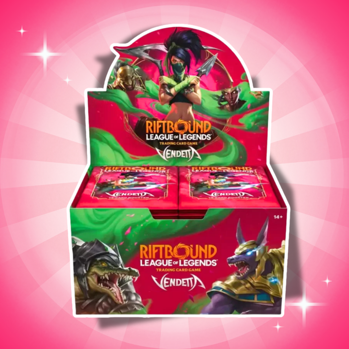 Riftbound: League of Legends TCG Vendetta Booster Display Englisch – 24 Boosterpacks
