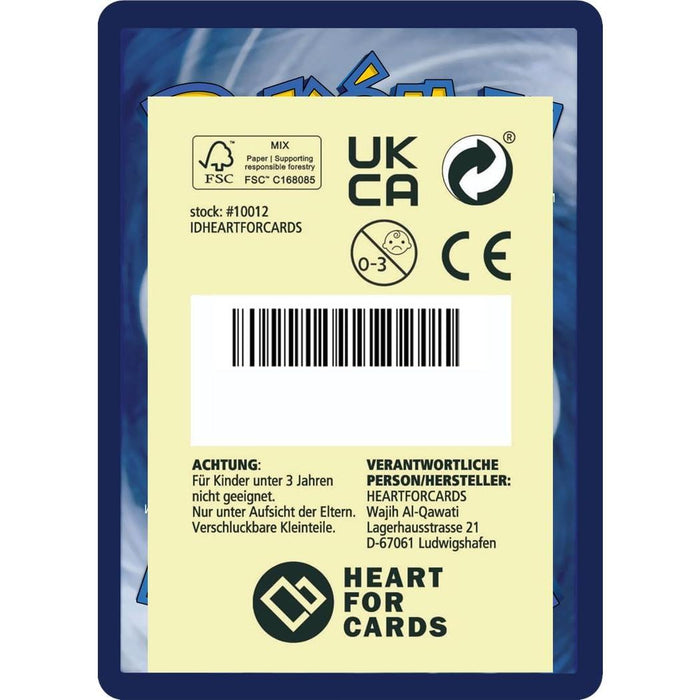 Heartforcards® 20 Original verschiedene Pokemon Karten | Deutsch |1 Seltene | 2 Holo | 1 zufällige Pikachu/GIumanda/EvoIi | Sammelkarten aktuelle Sets | für Weihnachten + Versandschutz (20 Karten)