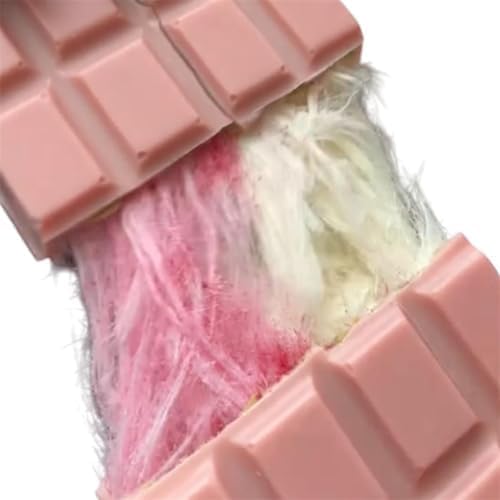 Angel Hair Style Schokolade Pink 75g | Gefüllt mit Pismaniye & Pistaziencreme | 2025 | Schokolade mit Türkische Zuckerwatte Kadayif Halva