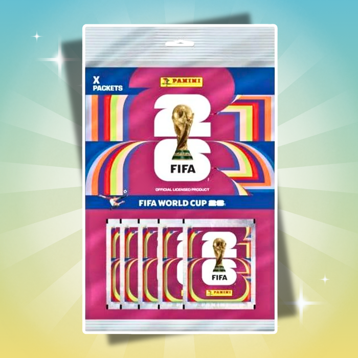 Panini FIFA World Cup 2026 Sticker Collection Mini Multipack – 32 Sticker mit 4 Stickertüten