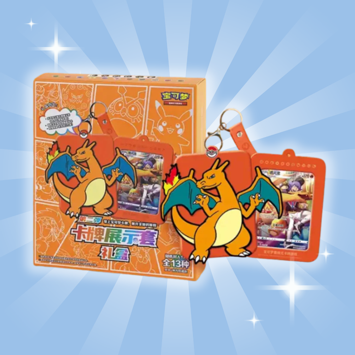 Pokémon TCG: Charizard Card Display Gift Box –  Sammelbox (Chinesisch)