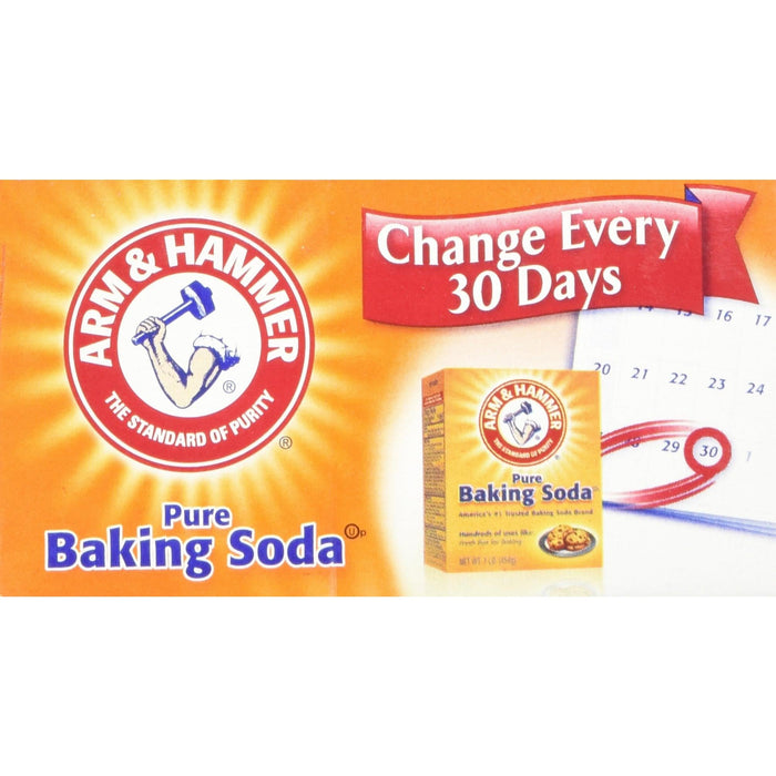 Reines Natron (Natriumhydrogencarbonat, E500) 454g | Baking Soda | Für Backen, Haushalt & Körperpflege