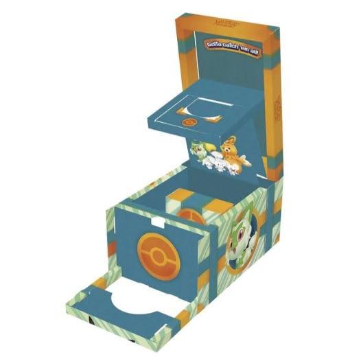 Paldeas Abenteuer Koffer - DEUTSCH - mit 7 holografischen Karten und vielem mehr + Heartforcards® Versandschutz