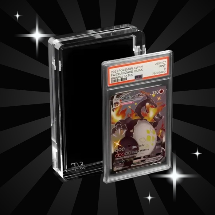 The Acrylic Box - Graded Card Display (Trophy)– Premium Präsentationsständer für PSA, BGS & CGC