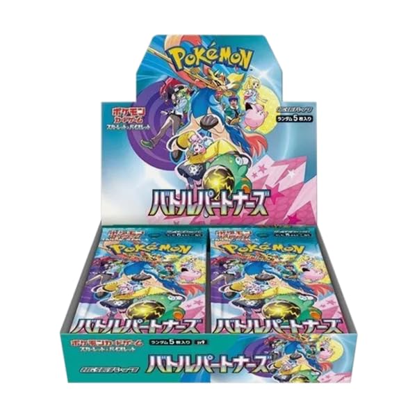 【Japan SV9】Pokémon TCG: Battle Partners Display Box | 30x Booster mit Foil-Karten | Trainer & Pokémon im Duett | Original & Neu