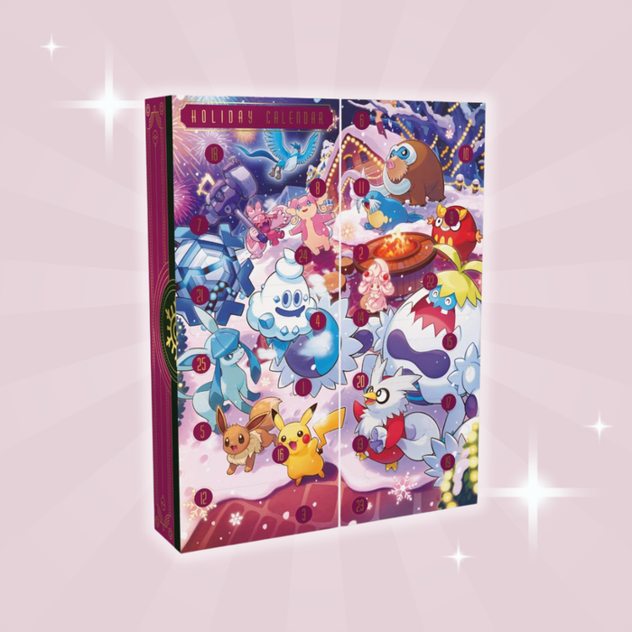 Pokémon Holiday Calendar 2025 – Englischer Adventskalender mit Karten & Überraschungen