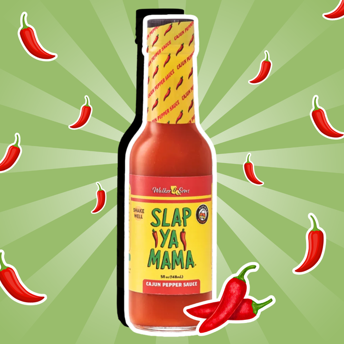 SLAP YA MAMA Cajun Pepper Sauce – 148 ml | Würzige Louisiana Hot Sauce aus fermentierten Chilis