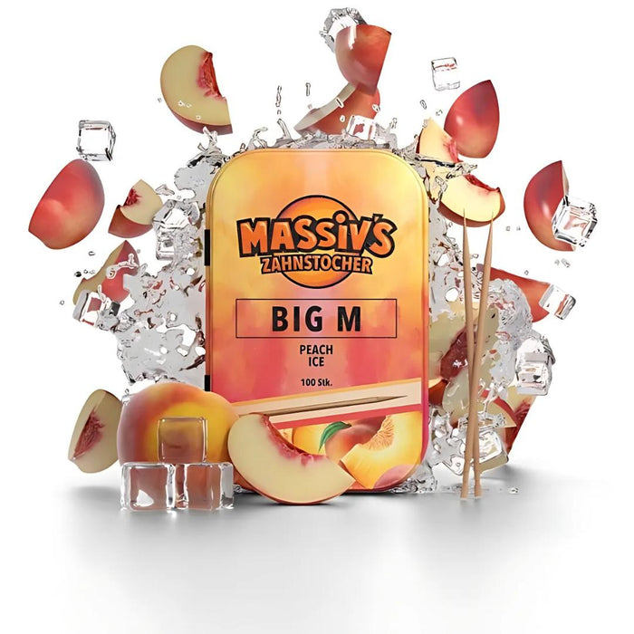 Massiv’s Zahnstocher (aromatisiert) – 100 Stück in Metalldose | Aus FSC-Birkenholz, vegan, zuckerfrei, kalorienfrei | Urban Lifestyle by Rapper Massiv & Wunder