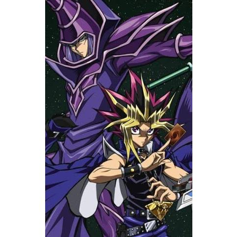 Yugi, Kaiba & Joey-Set Orica -Schwarzer Magier, Weißer Drache & Schwarzer Rotaugen Drache - Original Anime Karte - Alle 3 Favoriten Monster enthalten + Heartforcards Versandschutz