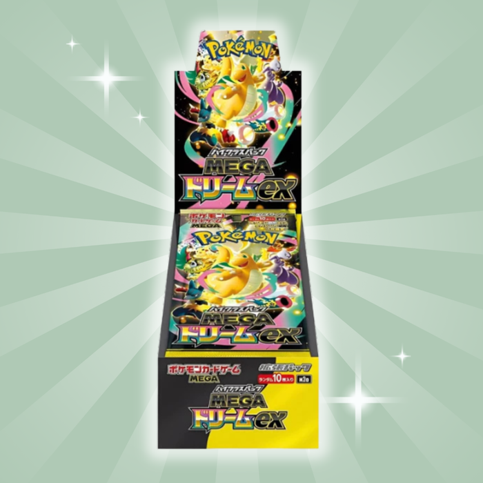Pokémon – Mega Dream Japanese Display | Japanisches Booster-Display | Original TCG Import