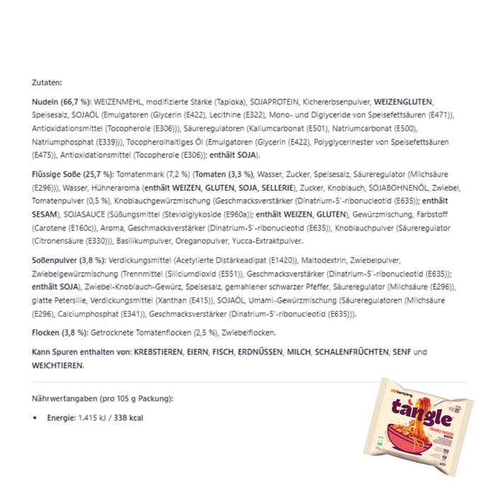 Samyang Tangle Ramen 4er Set – Bulgogi Sauce, Pilze, Tomatensauce & Knoblauchöl | Je 100 / 105 g | Halal zertifiziert | Instant-Nudeln im Vielfaltspack