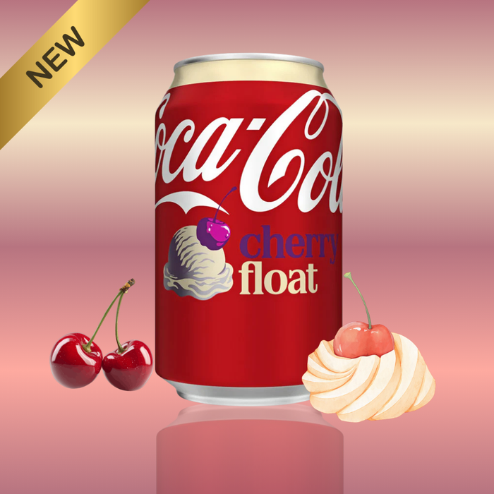Coca-Cola Cherry Float – Das erfrischende Kultgetränk mit fruchtigem Kirsch-Vanille-Geschmack