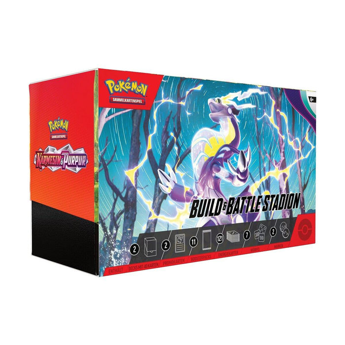 Pokémon Karmesin & Purpur - Build & Battle Stadium Box - Deutsch