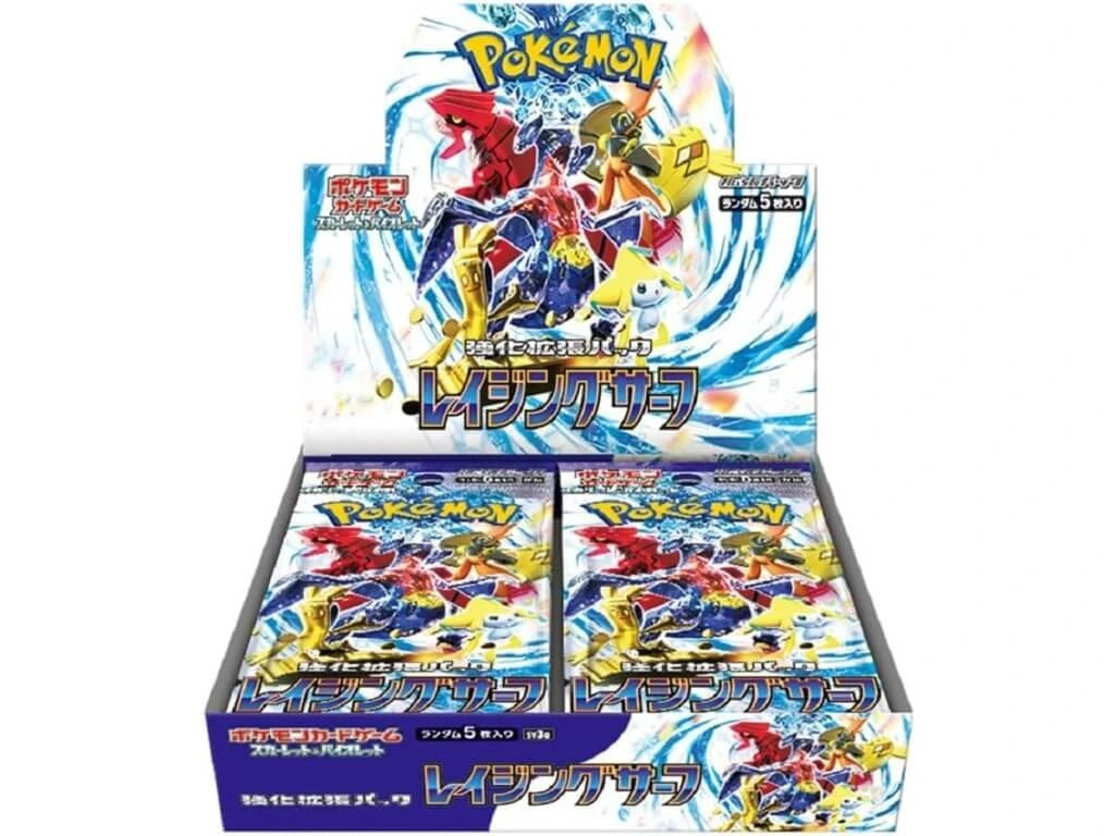 Booster Raging Masters Pokémon Raging Surf SV3a Booster Box Display Japanisch – 30 Booster Pa ...