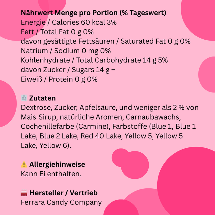 Nerds Rainbow Candy 142 g – Bunte, saure Mini-Bonbons