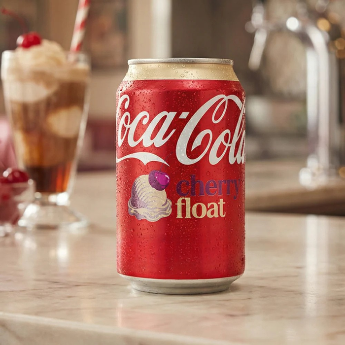 Coca-Cola Cherry Float – Das erfrischende Kultgetränk mit fruchtigem Kirsch-Vanille-Geschmack