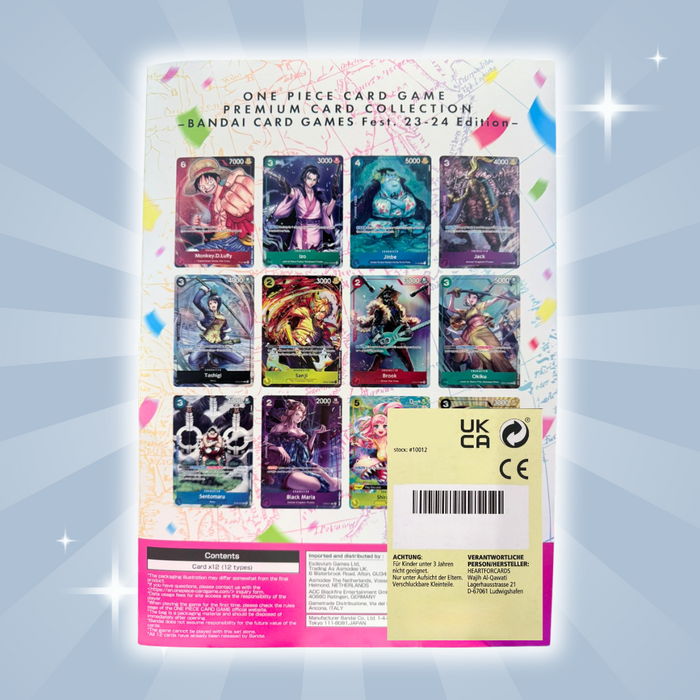 One Piece Card Game – Premium Card Collection Bandai Card Games Fest. 23–24 Edition (EN)