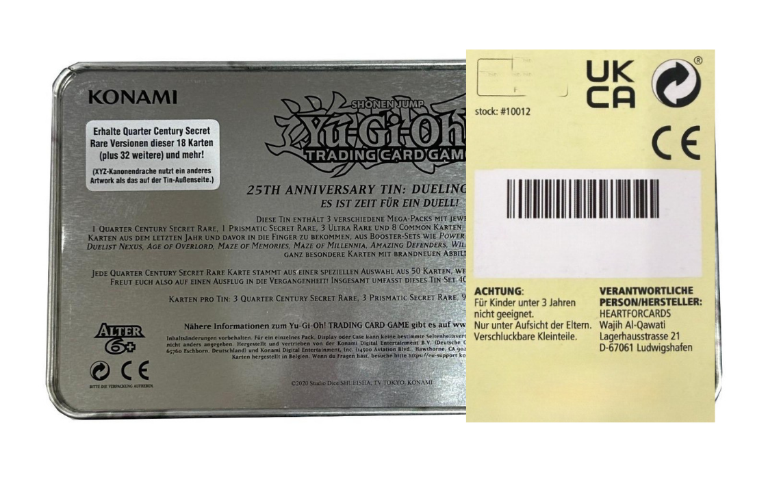Yu-Gi-Oh! TCG 2022 Tin of The Pharaoh's Gods | 1. Auflage | Englisch | Mega Tin 2022