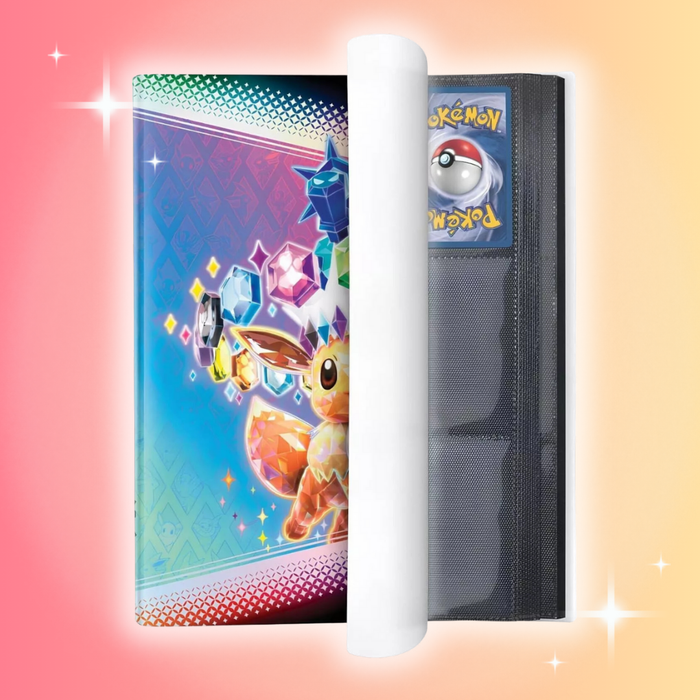 Pokémon – Prismatische Evolutionen Sammelordner | 9-Pocket Binder für 360 Karten