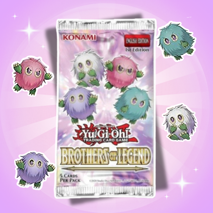Yu-Gi-Oh! Brothers of Legend Display Englisch 1. Auflage – 24 Booster à 5 Karten