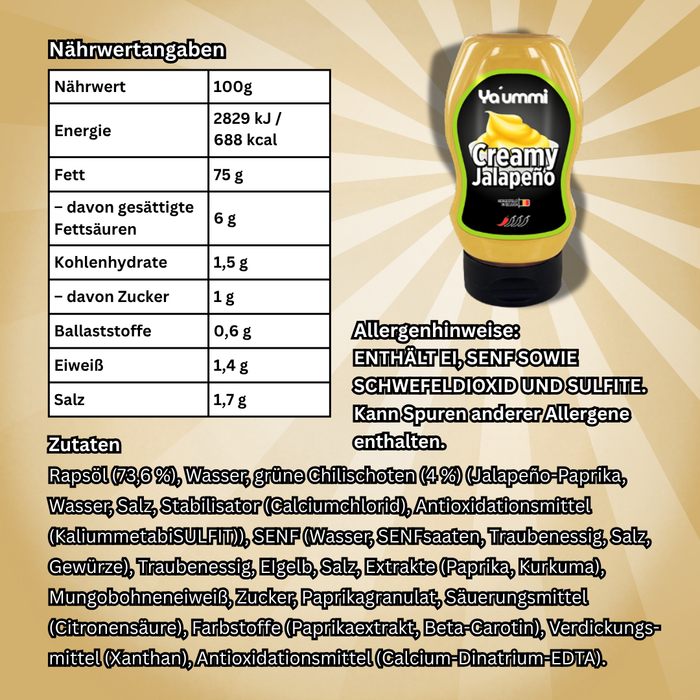 1 x Ya'ummi Sauce 300ml von Abu Goku – 6 Geschmacksrichtungen zur Auswahl