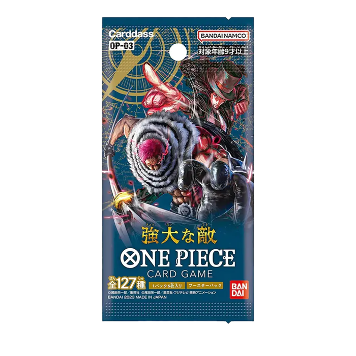 OP-03 Pillars of Strength – 1x Booster (Chinesisch oder Koreanisch) – One Piece Card Game – Neu & OVP