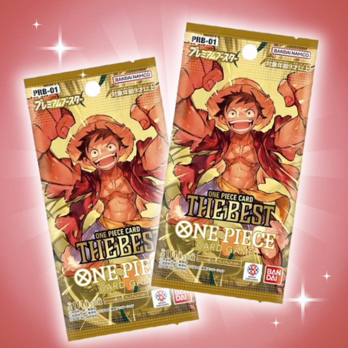 2x One Piece The Best PRB-01 Booster | Japanische Version | je 6 Karten | TCG