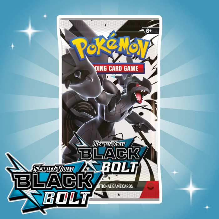 Pokémon Black Bolt Booster Bundle Deutsch – 6 Boosterpacks + Code-Karte für TCG Live
