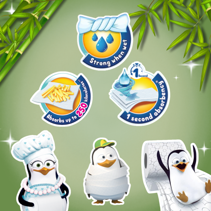 24x Familia Natural HAVLU Küchenpapier 3-lagig