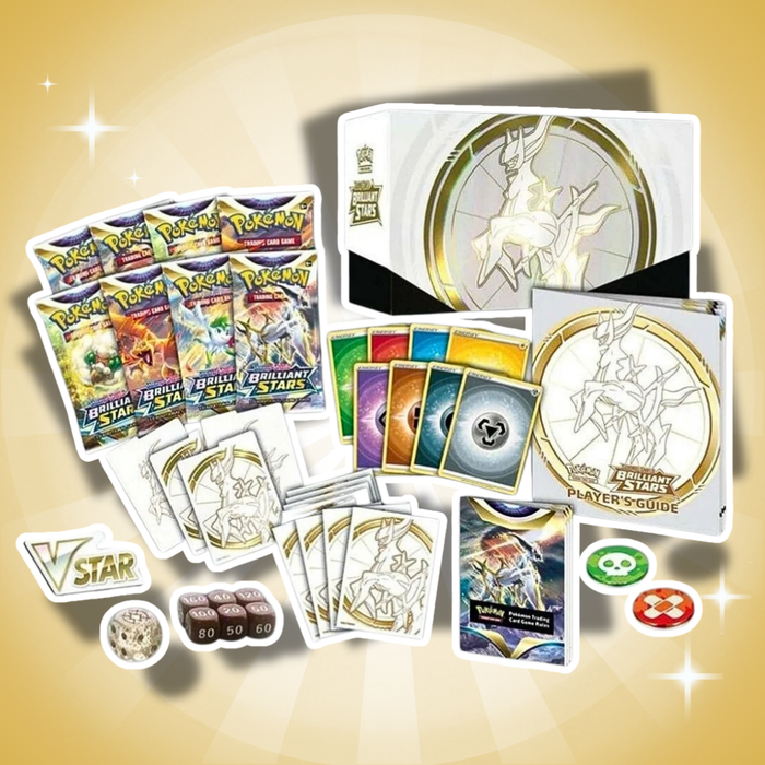Pokémon Brilliant Stars Elite Trainer Box Case – 10x Elite Trainer Box Englisch