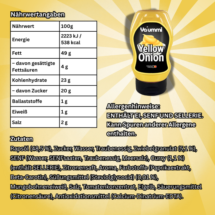 1 x Ya'ummi Sauce 300ml von Abu Goku – 6 Geschmacksrichtungen zur Auswahl