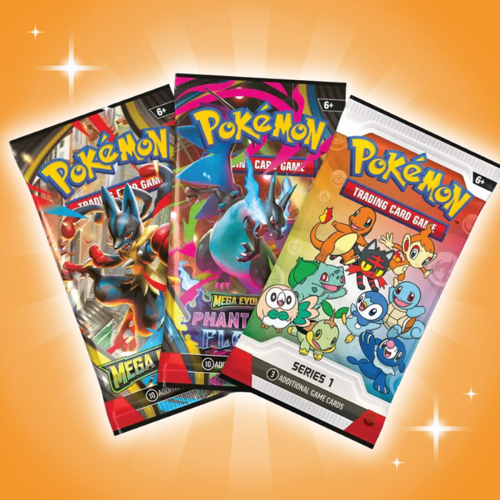 Pokémon First Partner Illustration-Collection – Series 1 | Englisch | 2 Booster + Promo
