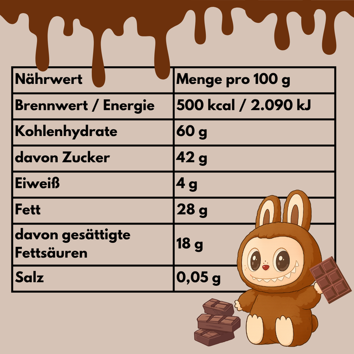 6x Cocolabu mit Fruchtfüllungen: Zitrone, Erdbeere, Apfel, Orange, Beere & Mystery Flavor – 6x100g – Cremig & Fruchtig