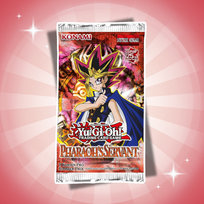 Yu-Gi-Oh! Pharaoh’s Servant 25th Anniversary Edition Booster Display – Deutsch