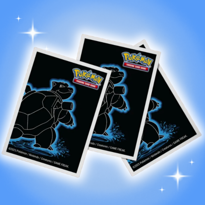 Ultra Pro – Neon Kanto Blastoise APEX Deck Protector® Sleeves | 105 Stück