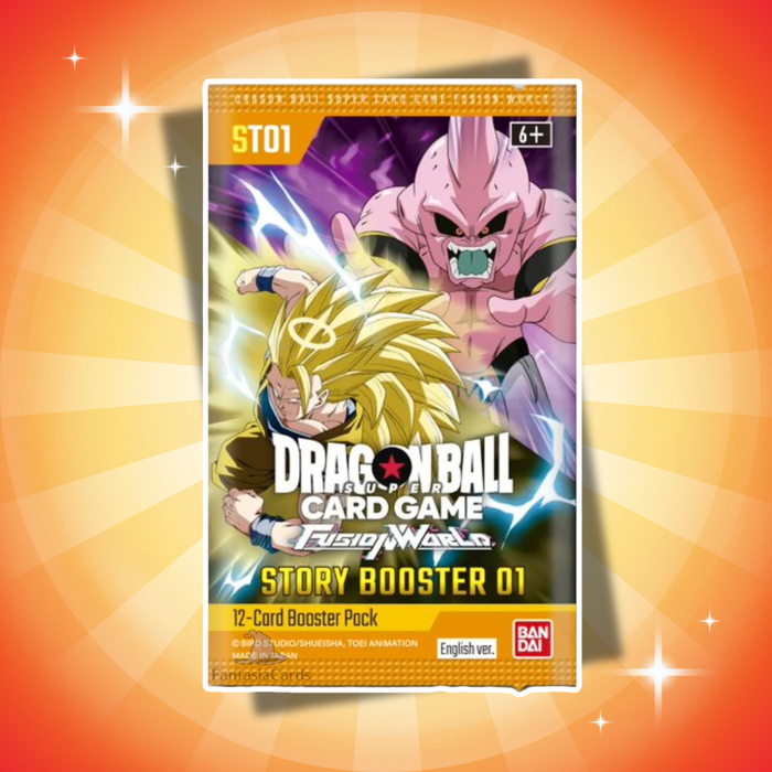 Dragon Ball Super Card Game Fusion World Story Booster ST01 Display Englisch – 20 Booster
