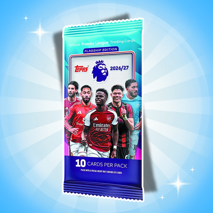 Topps Flagship Premier League Trading Cards 2026/2027 Display – 28 Booster mit je 10 Karten