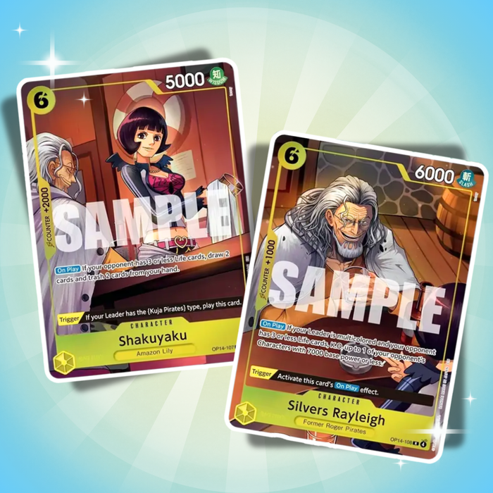 One Piece Card Game Illustration Box IB-07 Englisch – 4 Booster + 2 exklusive Promo Karten