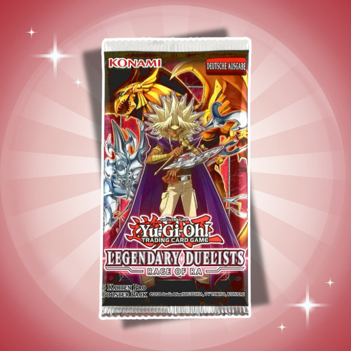 Yu-Gi-Oh! Legendary Duelists: Rage of Ra Display Deutsch – 36 Booster à 5 Karten