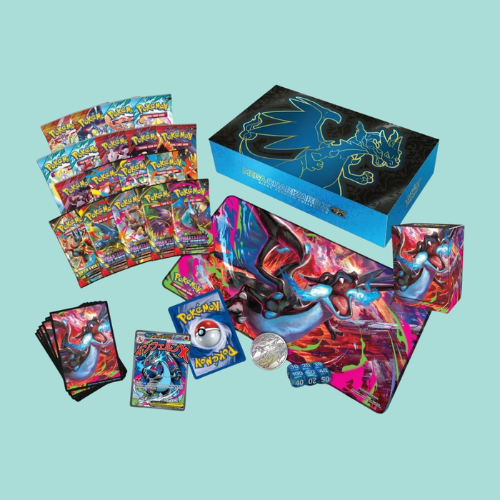 Pokémon TCG: Mega-Glurak Mega-Charizard X-ex Ultra Premium Kollektion – ENGLISCH