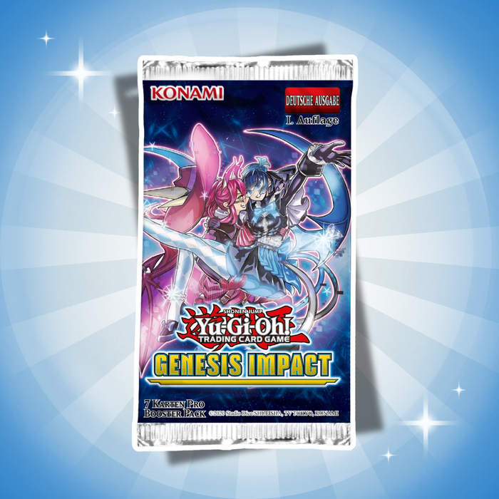 Yu-Gi-Oh! Genesis Impact Booster Display 1. Auflage – 24 Boosterpacks à 7 Karten Deutsch