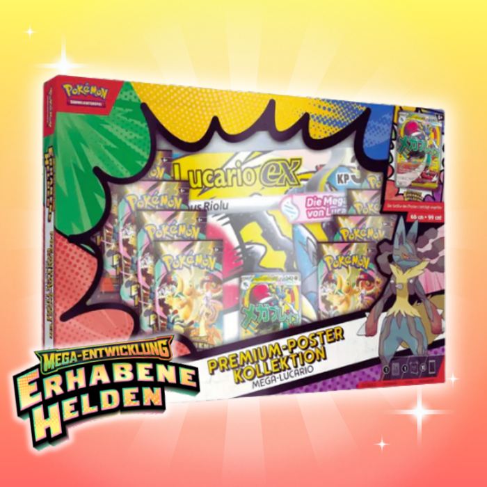 Pokémon Erhabene Helden – Premium Poster Kollektion | Deutsch | Zufällige Auswahl