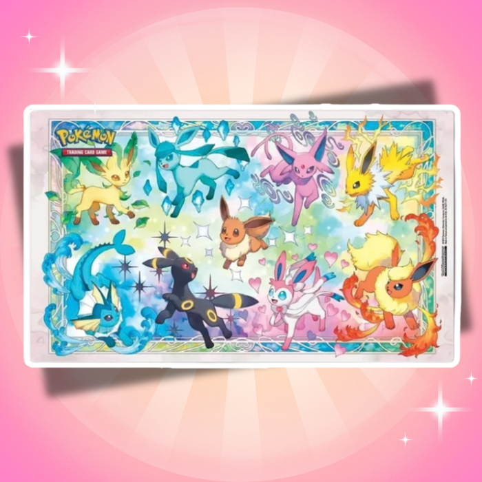 Pokémon Karmesin & Purpur 8.5: Prismatic Evolutions Super Premium Collection Englisch – 15 Booster + Eevee ex