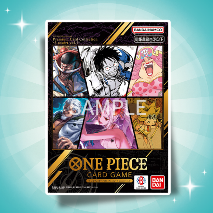 One Piece Card Game Premium Card Collection Best Selection Vol.6 Englisch – 12 Premium Foil Karten