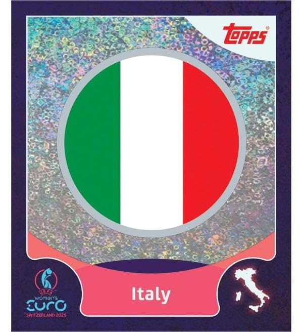 Official Women’s Euros 2025 Sticker Kollektion – Vollständige Box mit 50 Stickertüten (300 Sticker) – Offizielles Topps-Produkt zur Frauen-EM 2025 + Heartforcards® Versandschutz