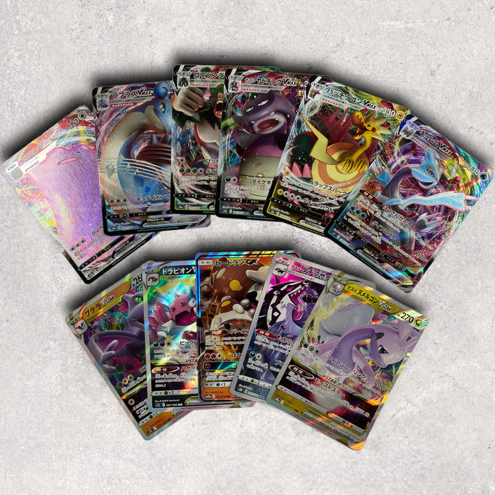 Pokémon 3 V Karten Japanisches Set V/VMAX/GX/VSTAR aus aktuellen Sets