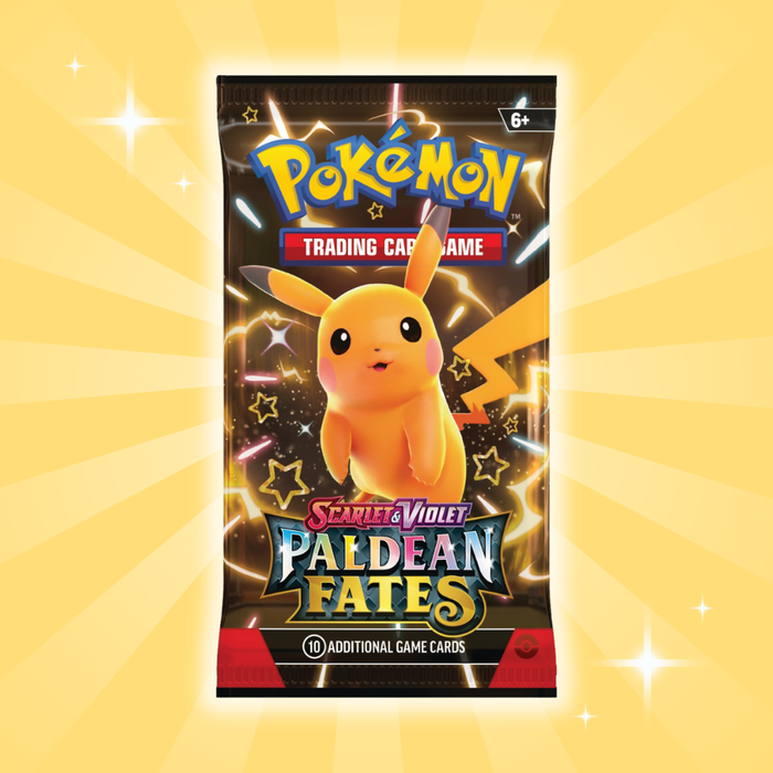 Pokémon TCG – Paldean Fates Booster Pack (Englisch)) | 1x Booster mit 10 Sammelkarten