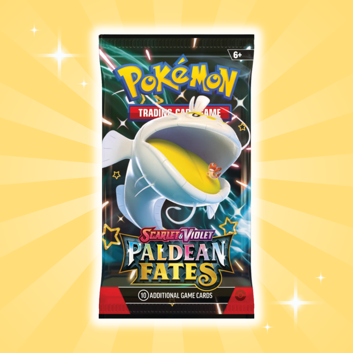 Pokémon TCG – Paldean Fates Booster Pack (Englisch)) | 1x Booster mit 10 Sammelkarten