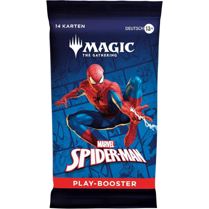 Magic the Gathering Marvels Spider Man Play Booster DE +Heartforcards®Versandschutz